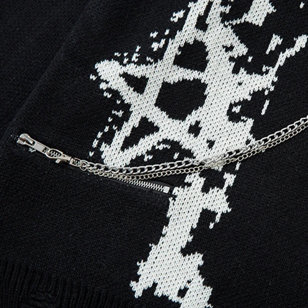 The Industrial Link Star Sweater