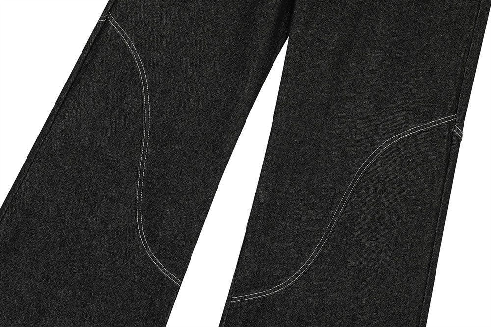 High Street Embroidery | Hip-Hop Jeans