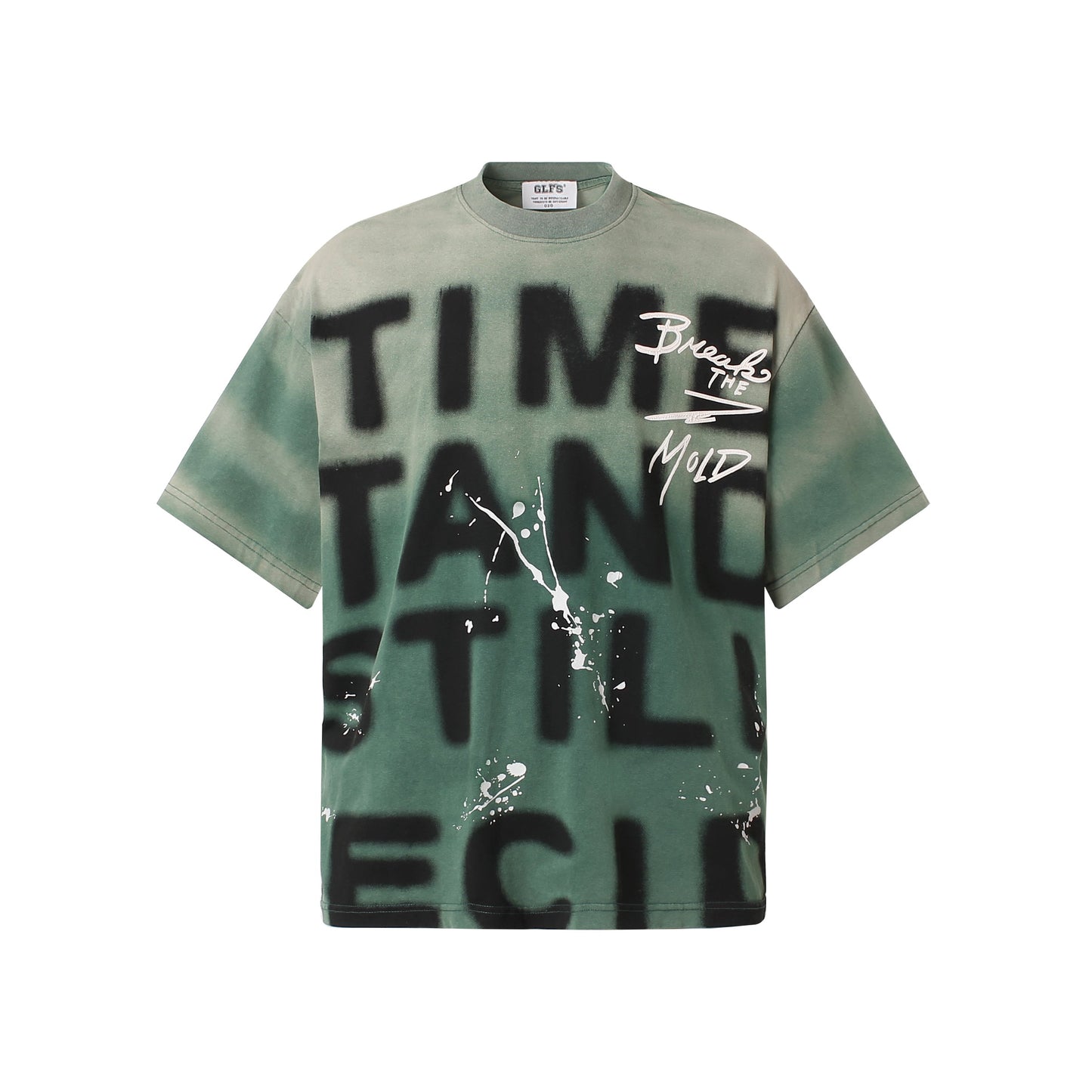 Spray Graphic Print | Oversized T-Shirt