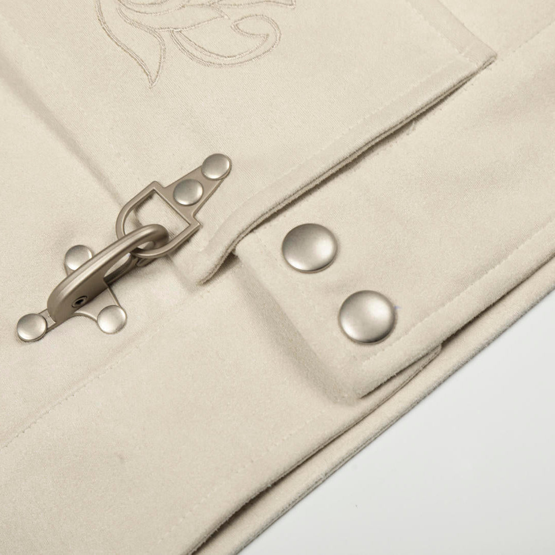 Ironveil Embroidered Toggle Jacket