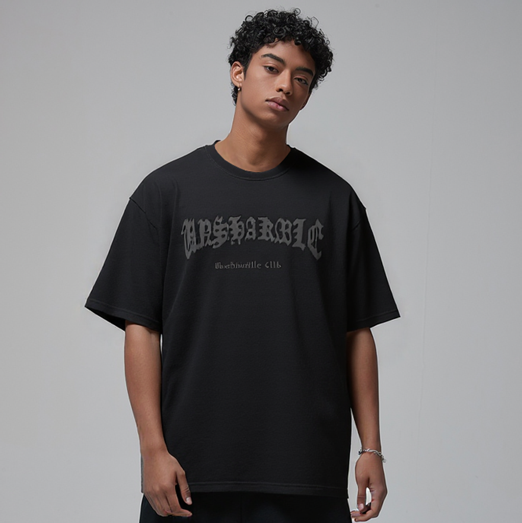 Spine Wing | Gothic Print T-Shirt