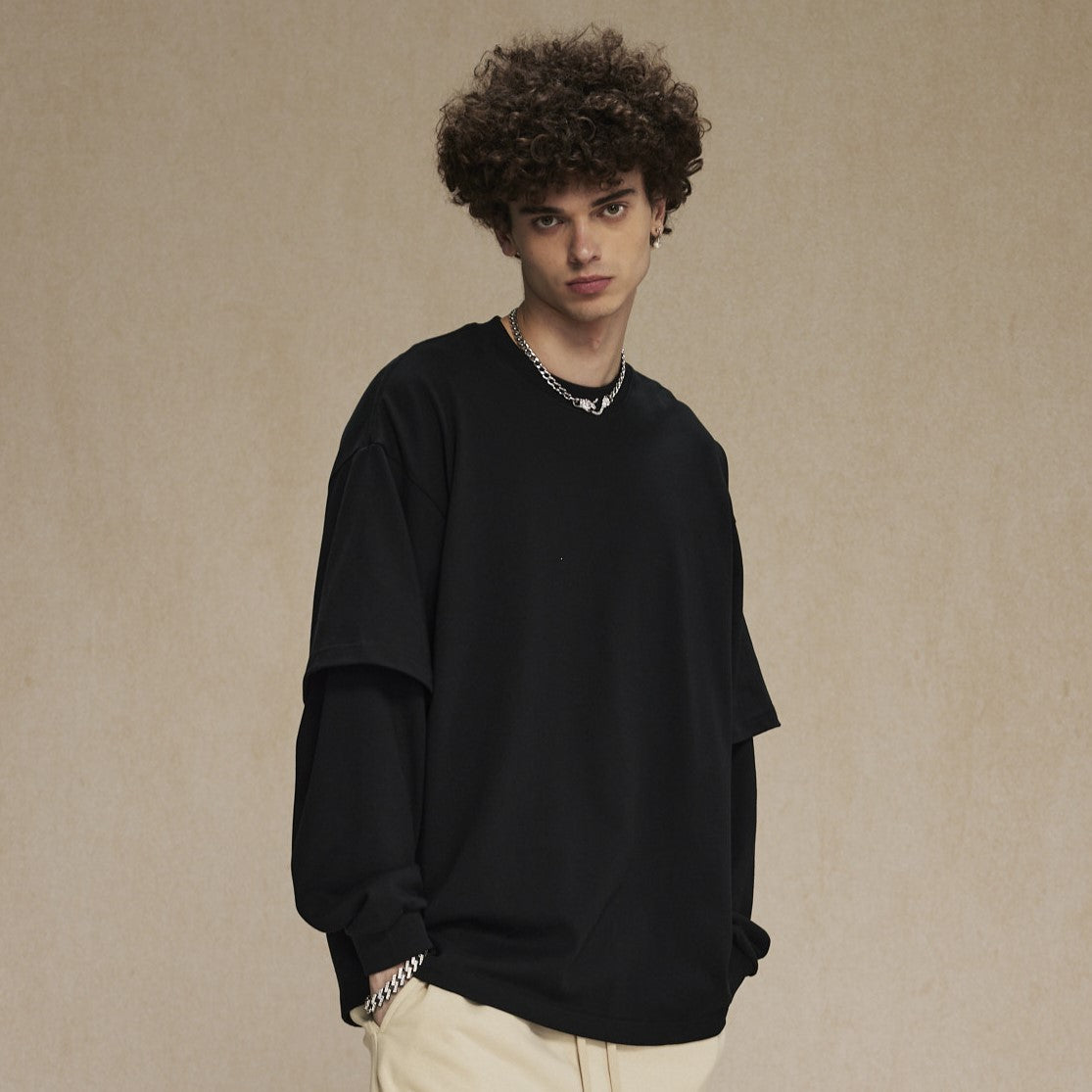 Layered Sleeve Design | Long Sleeve T-Shirt