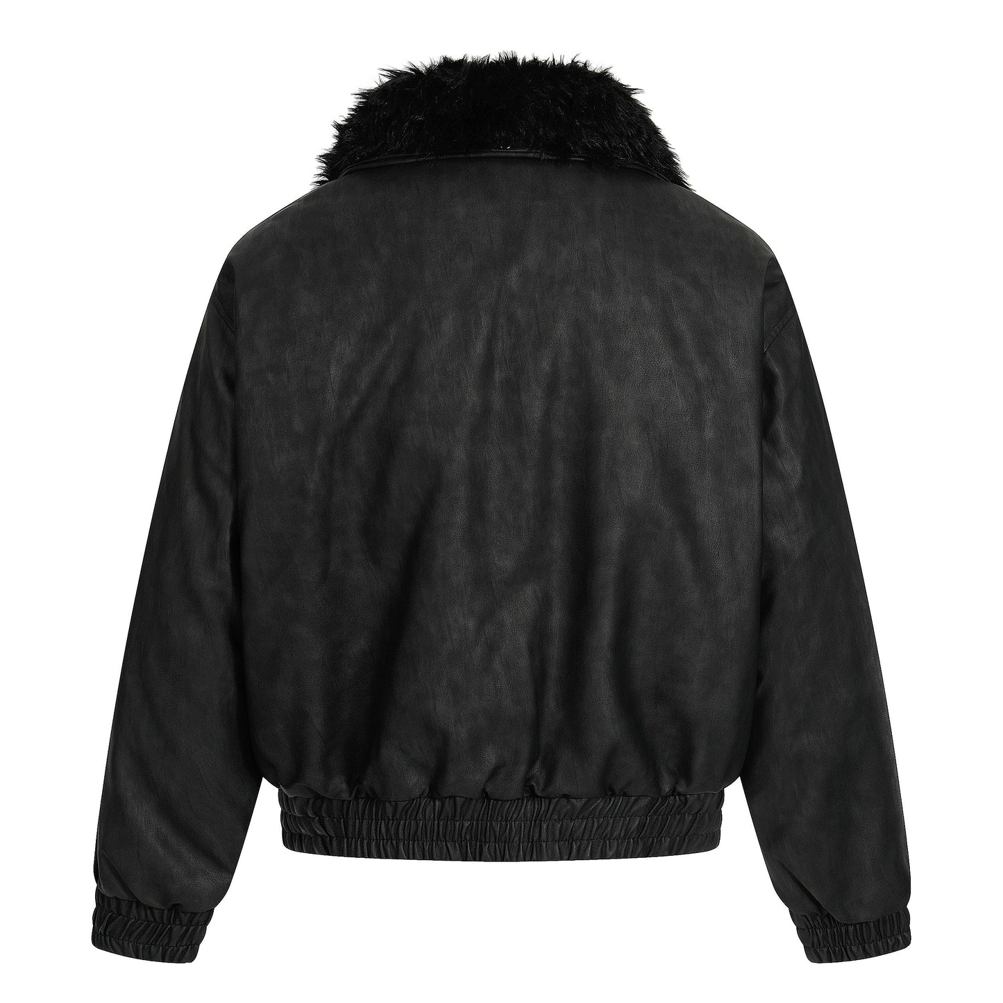 Vintage Pocket | Padded Suede Jacket