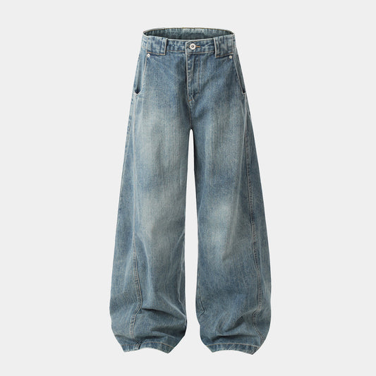 Washed Wide Leg | Vintage Denim Jeans