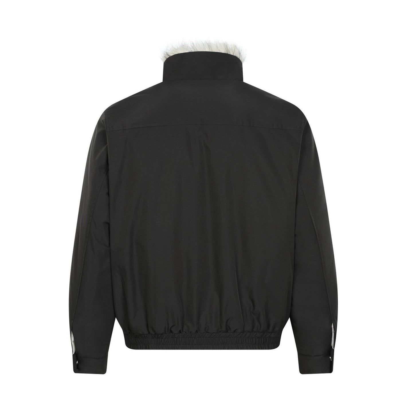 Fur Collar Fleece | Metal Button Coat