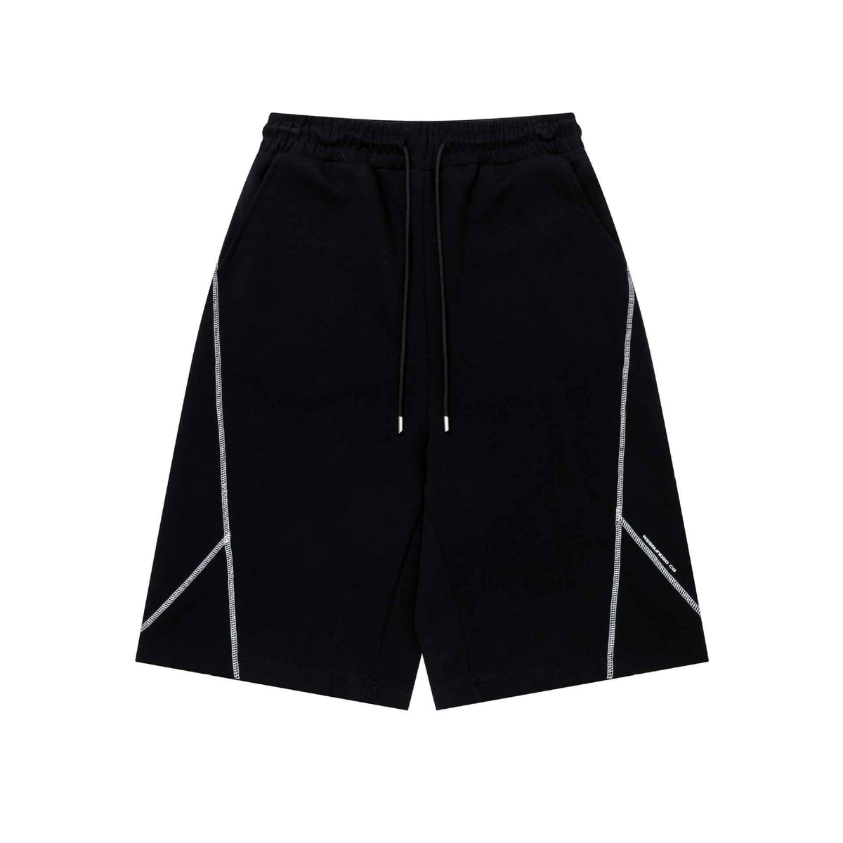 Hasselblad line spliced cropped pants
