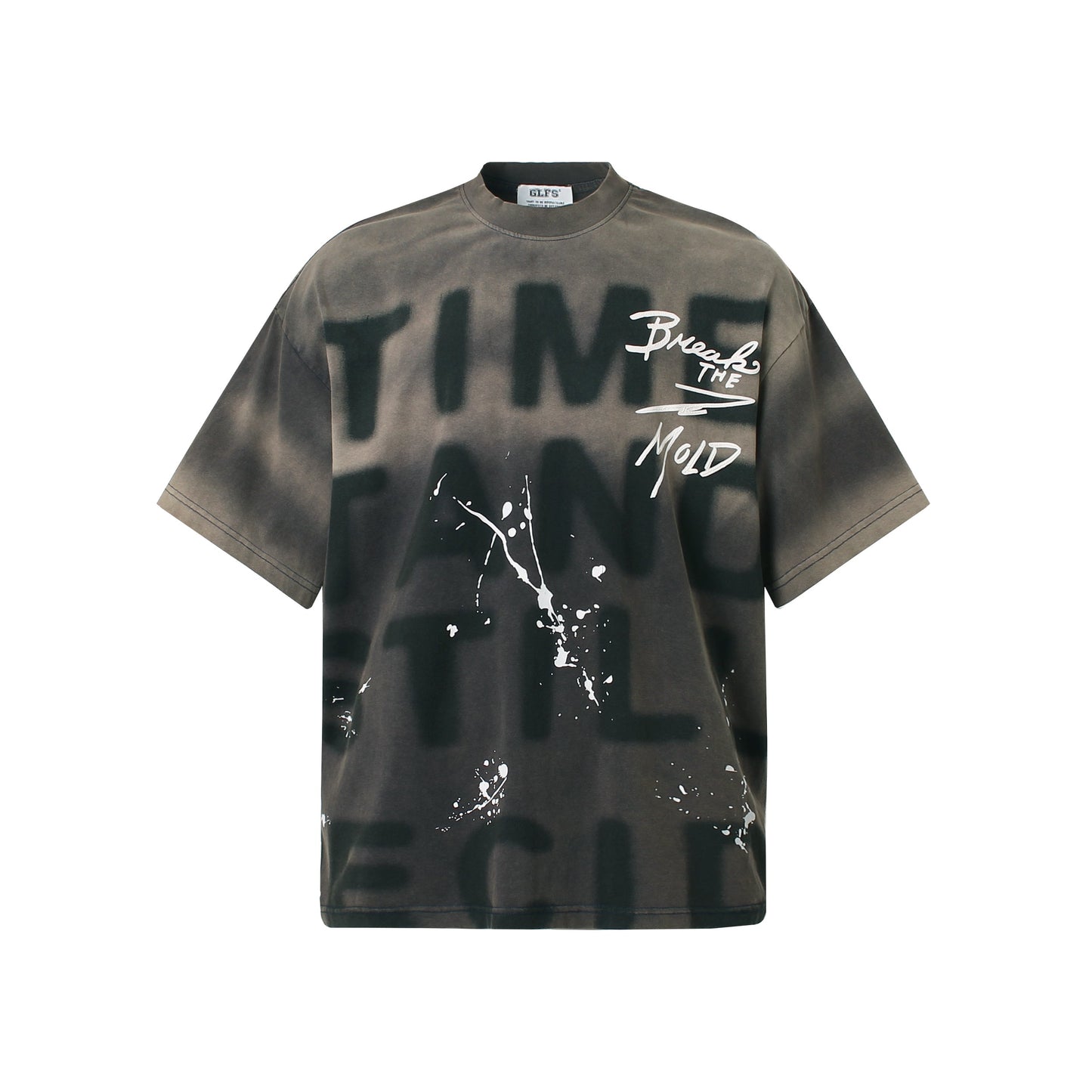 Spray Graphic Print | Oversized T-Shirt