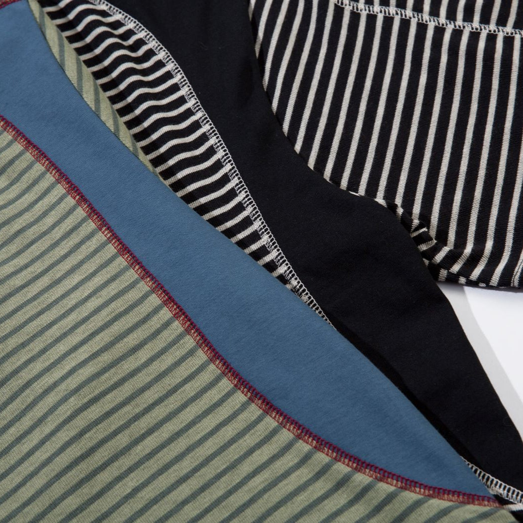 Raglan Colorblock Stripe Jersey
