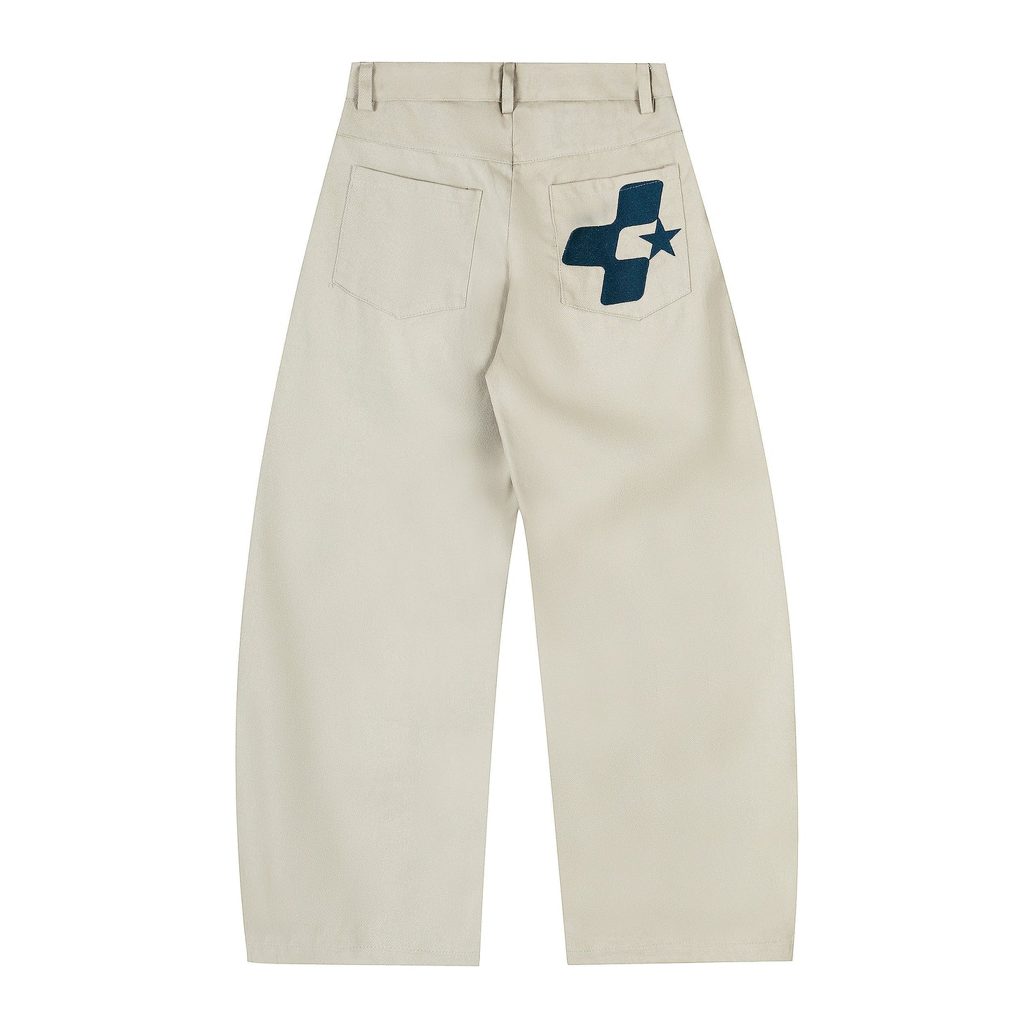Scarf Plus | Textured Wide-Bottomed Joggers