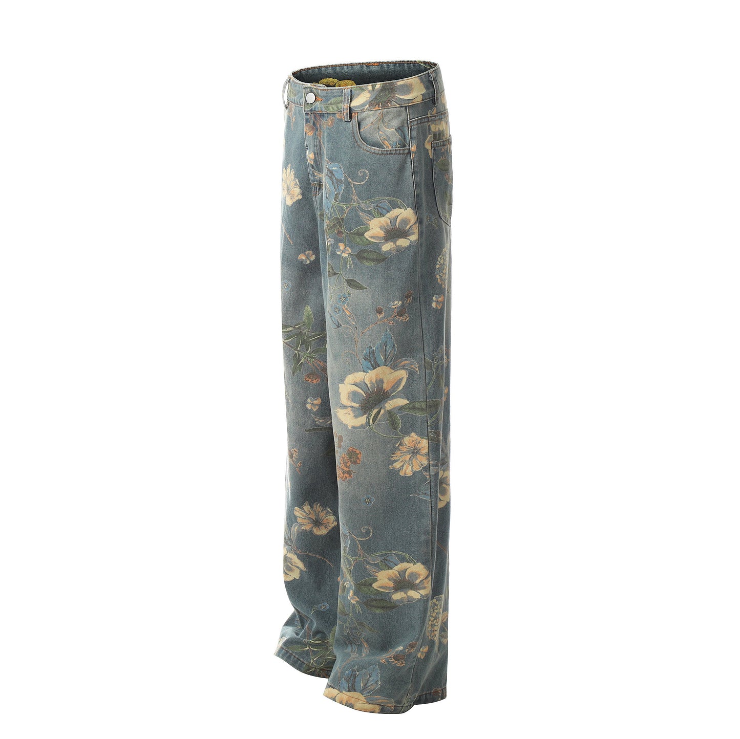 Flowers | Street Style Jeans