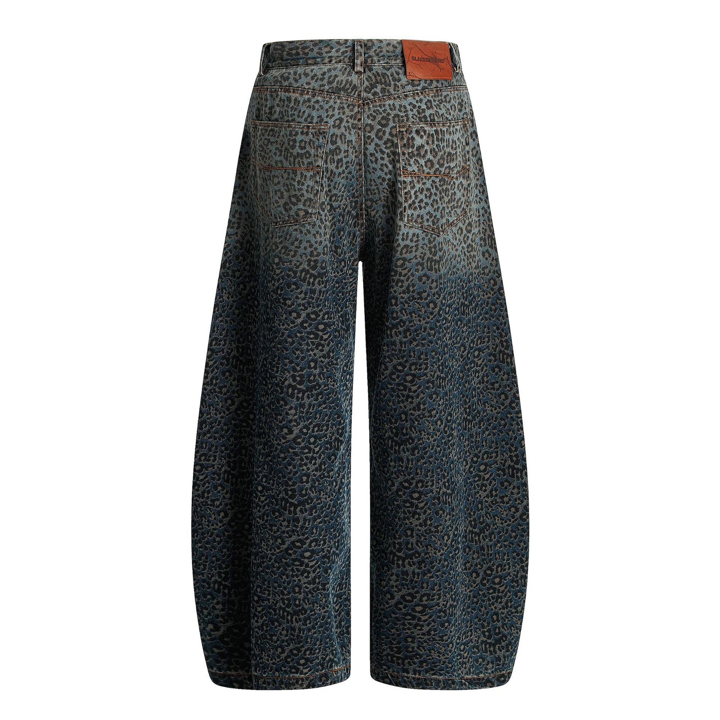 Leopard Print | Denim Street Barrel Jeans