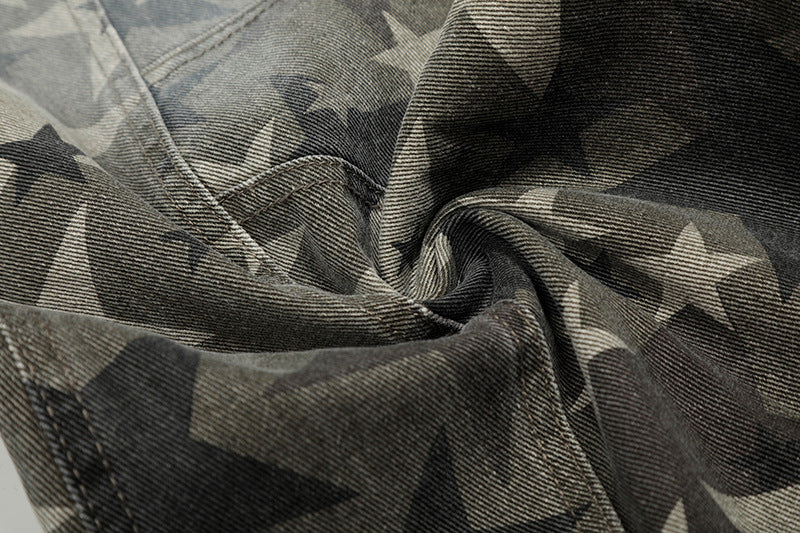 Camouflage | Machete RO Star Wide-Leg Jeans