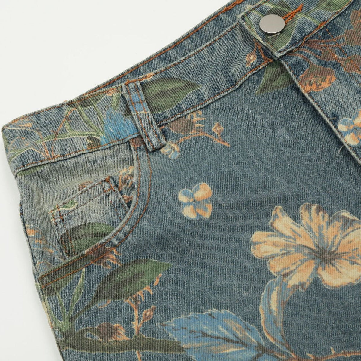 Floral Serenity Jean Pants