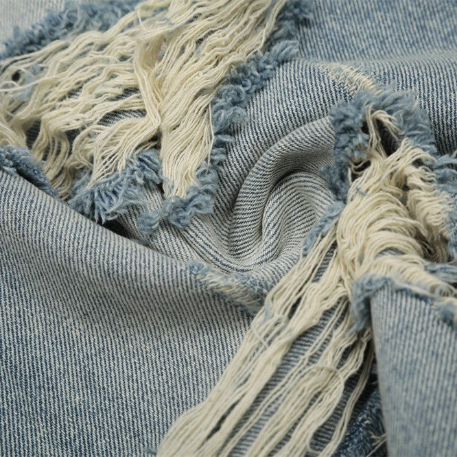 Ravage Ripped Denim Shorts