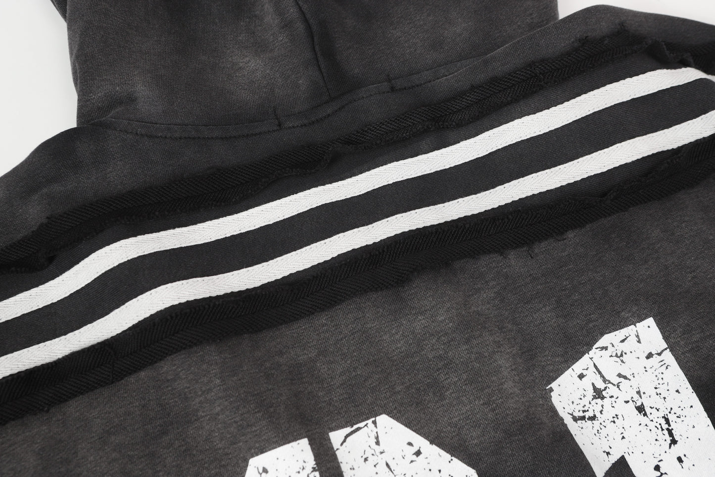 Vintage Sport Stripe | Zip Up Hoodie