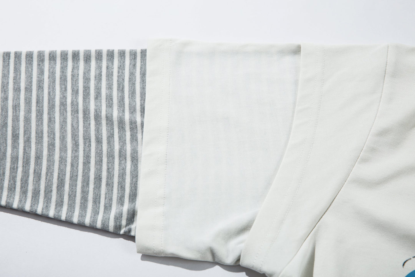 Punk Letters Patchwork | Stripe Sweatshirt