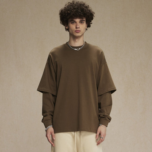 Layered Sleeve Design | Long Sleeve T-Shirt