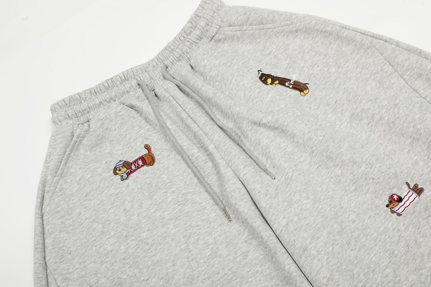 Doggy Embroidery | Dachshund Jogger Sweatpants