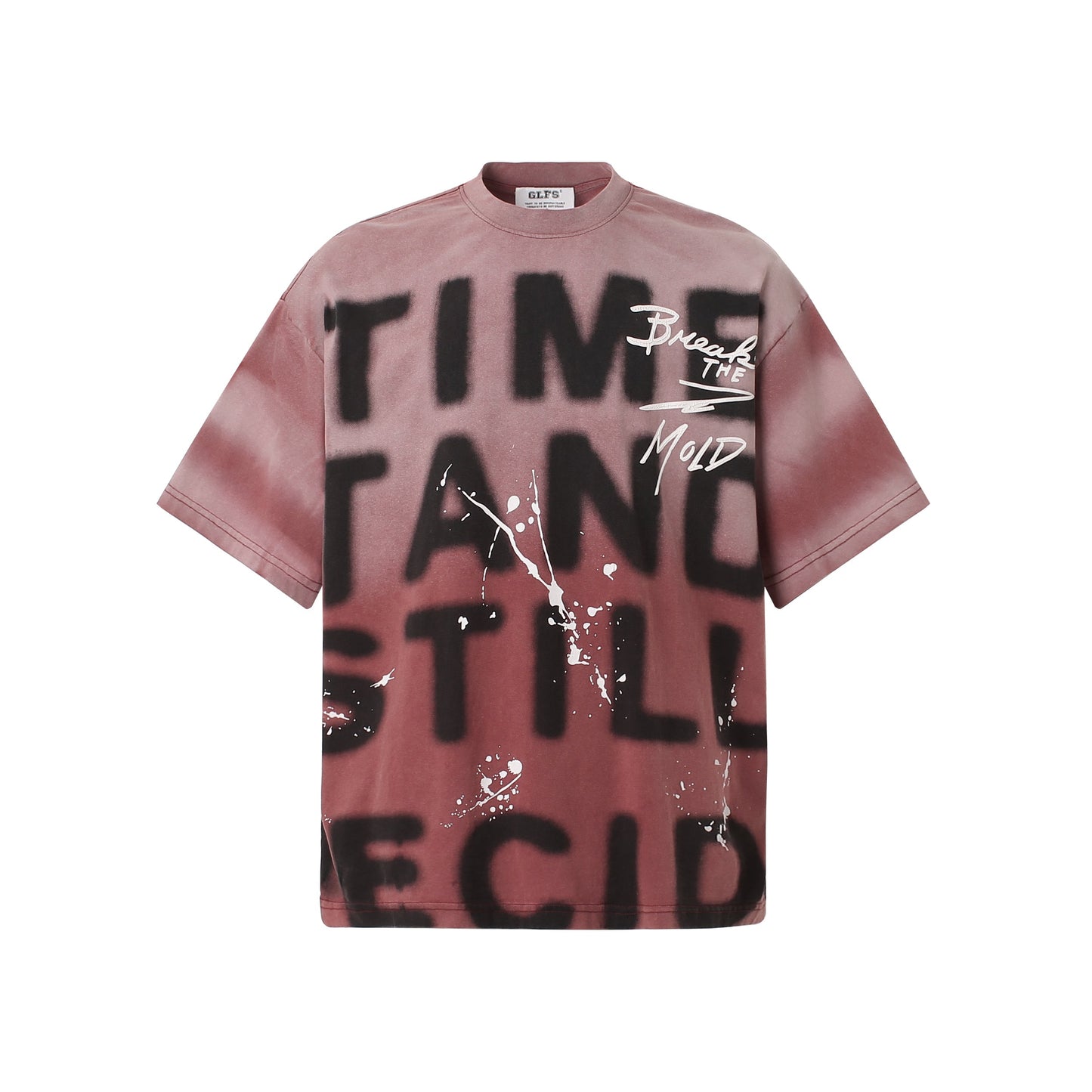 Spray Graphic Print | Oversized T-Shirt