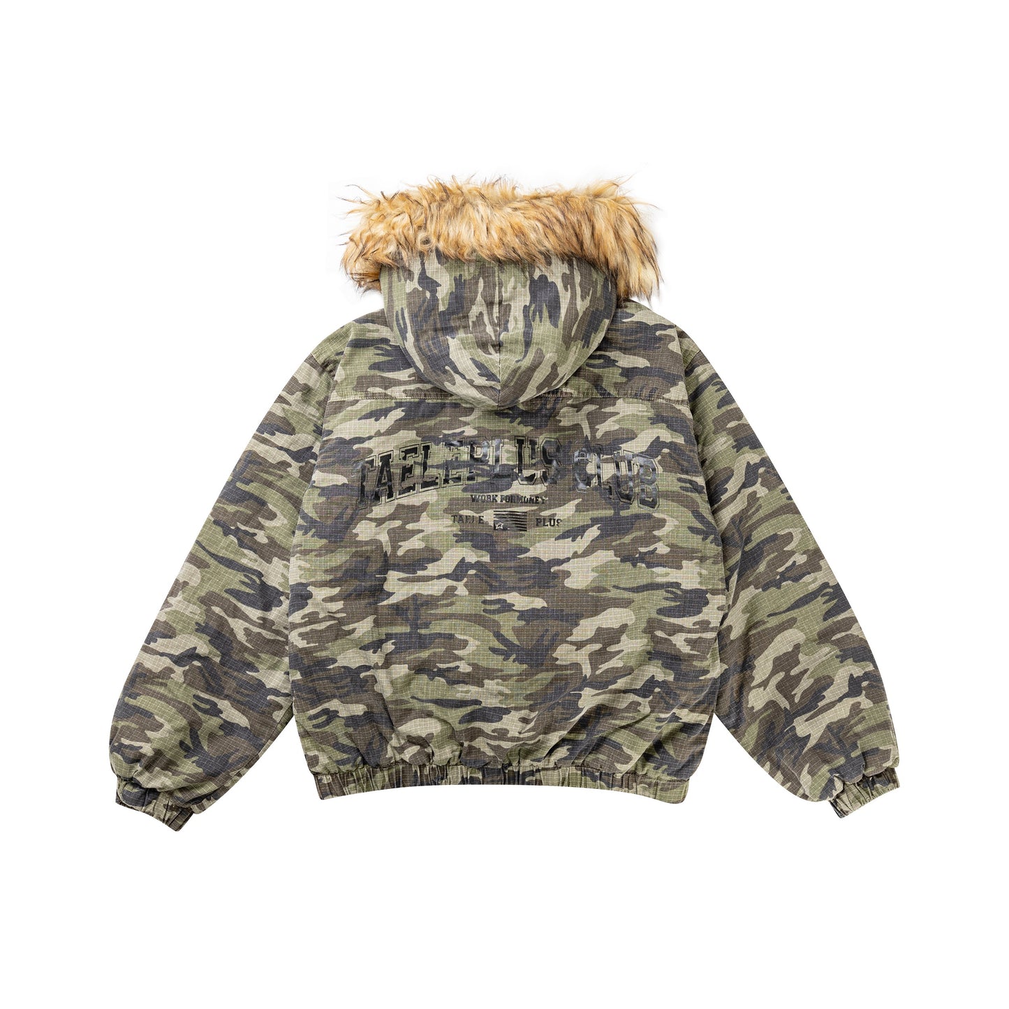 Camo Fur | Hooded Jacket