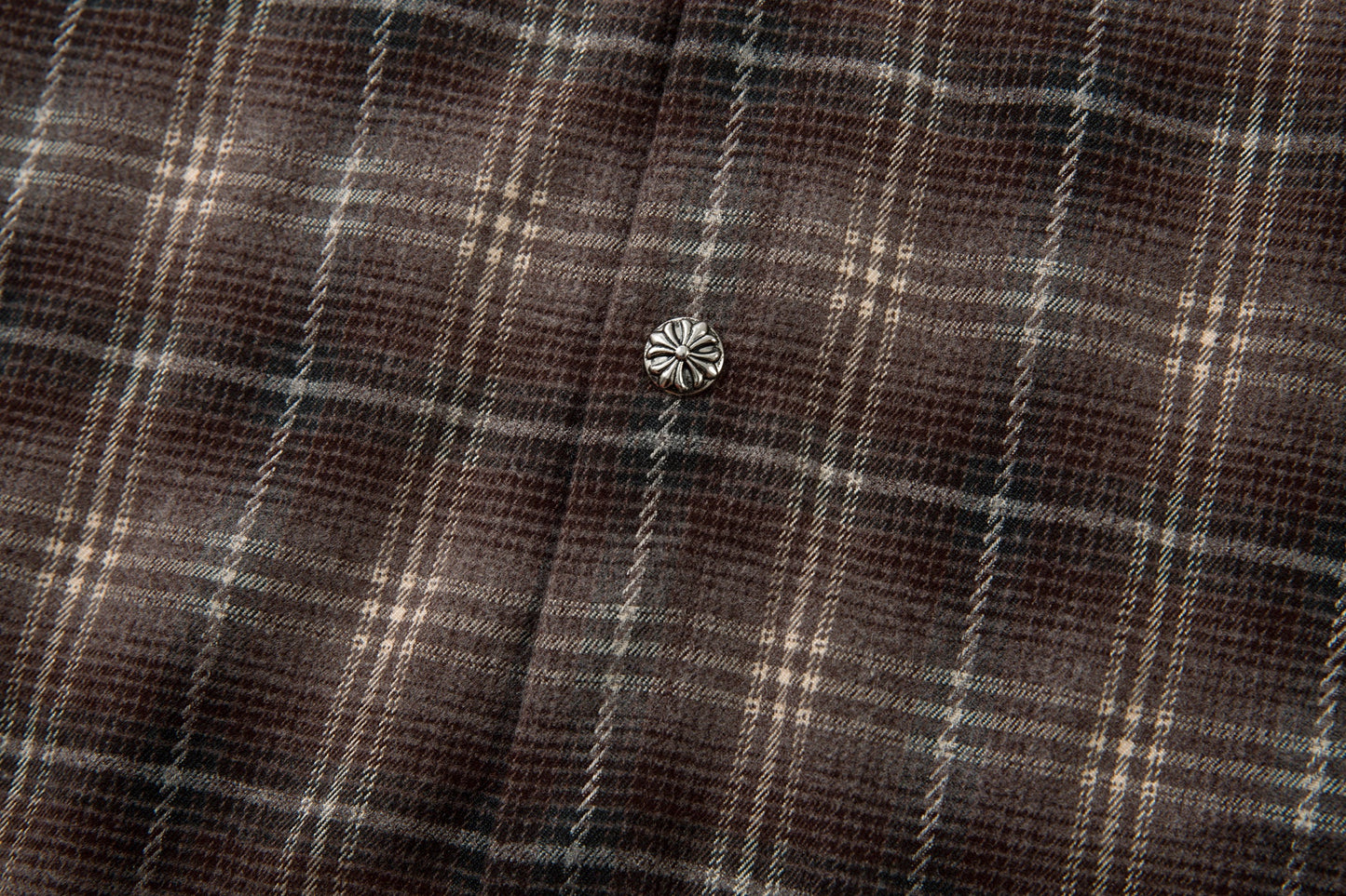 Vintage Plaid Contrast | Layered Sweatshirt