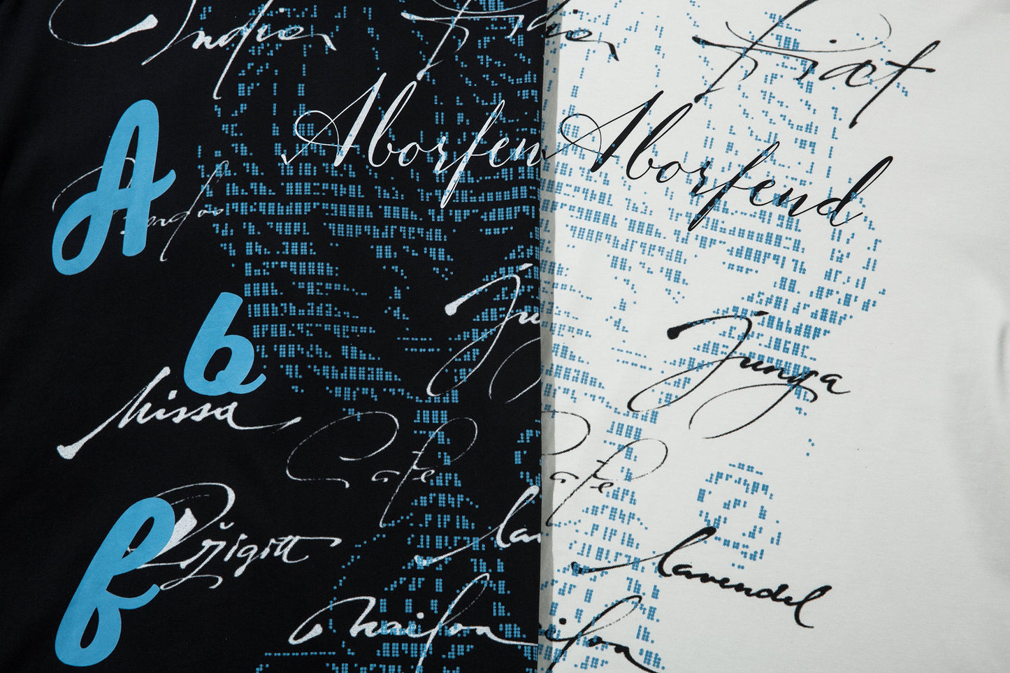 Punk Letters Patchwork | Stripe Sweatshirt