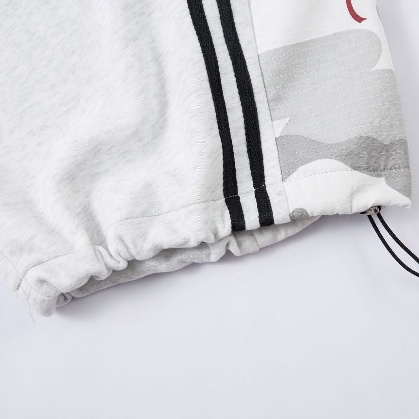 Camo Panel Stripe Sweatpants