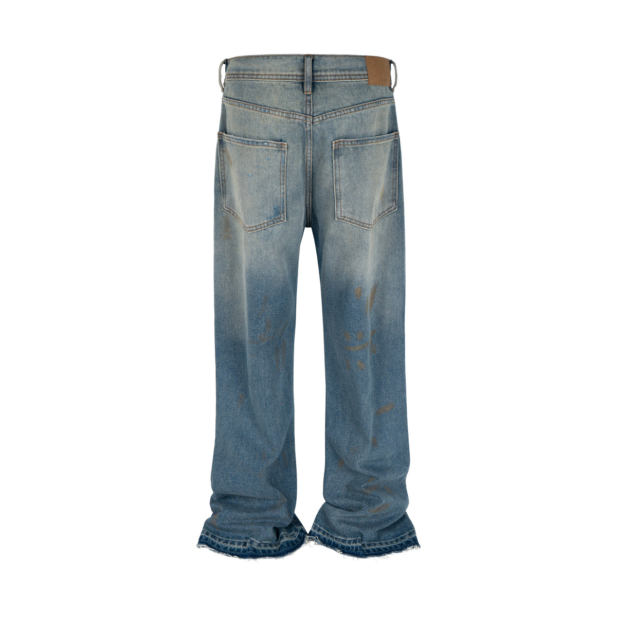 Reworked Shabby Jean Pants