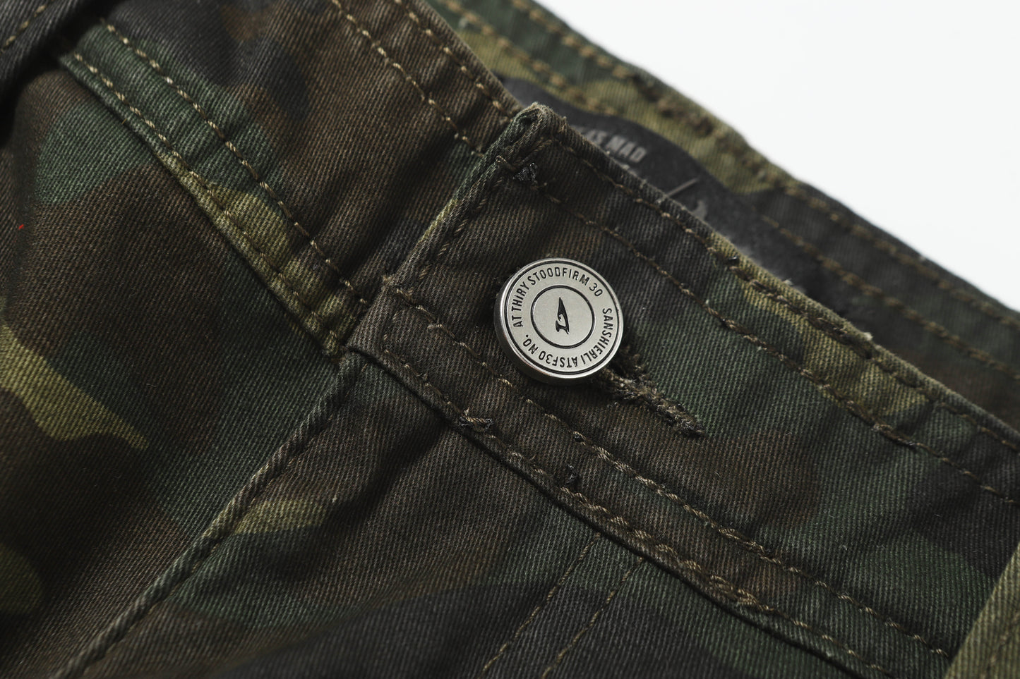 Multi-Pocket | Camouflage Cargo Shorts