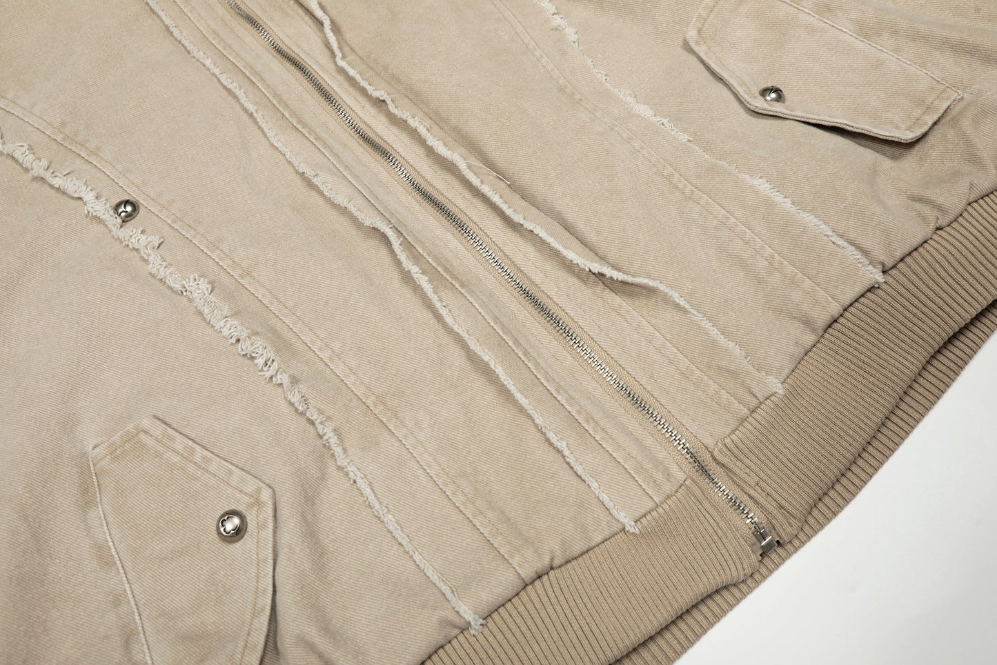 Vintage Distressed | Fur Winter Jacket