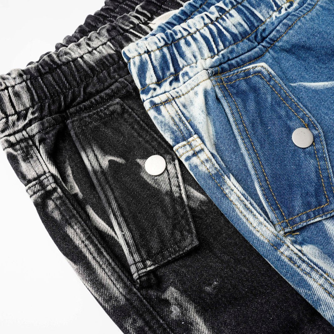 Bleach Splatter Cargo Shorts