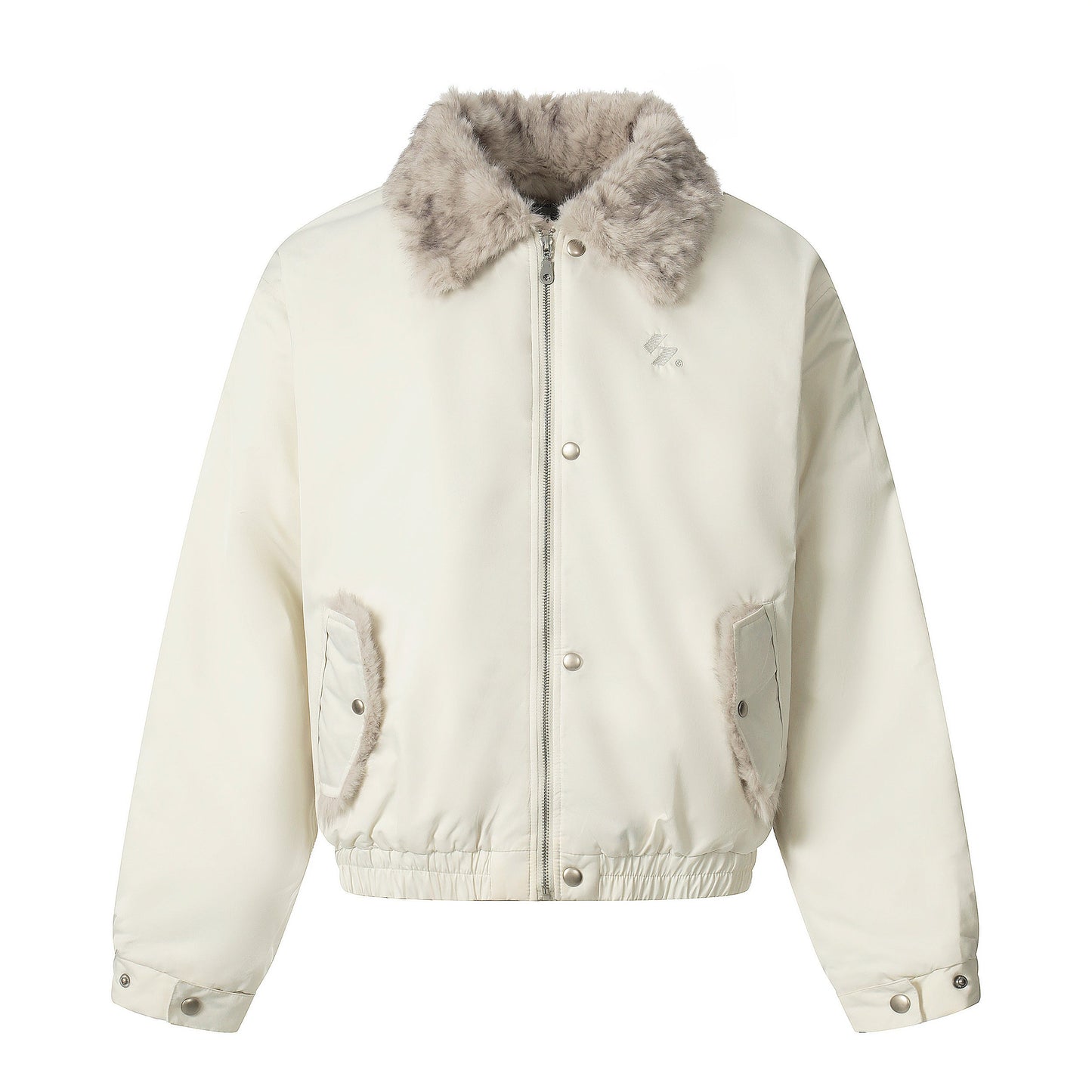 Faux-Fur Collar | Short Winter Jacket