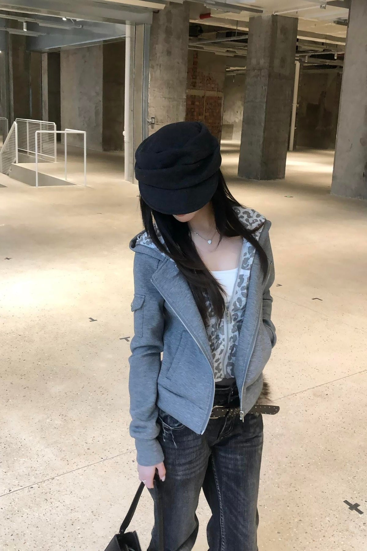 Dualshade Camo Layer Zip Hoodie