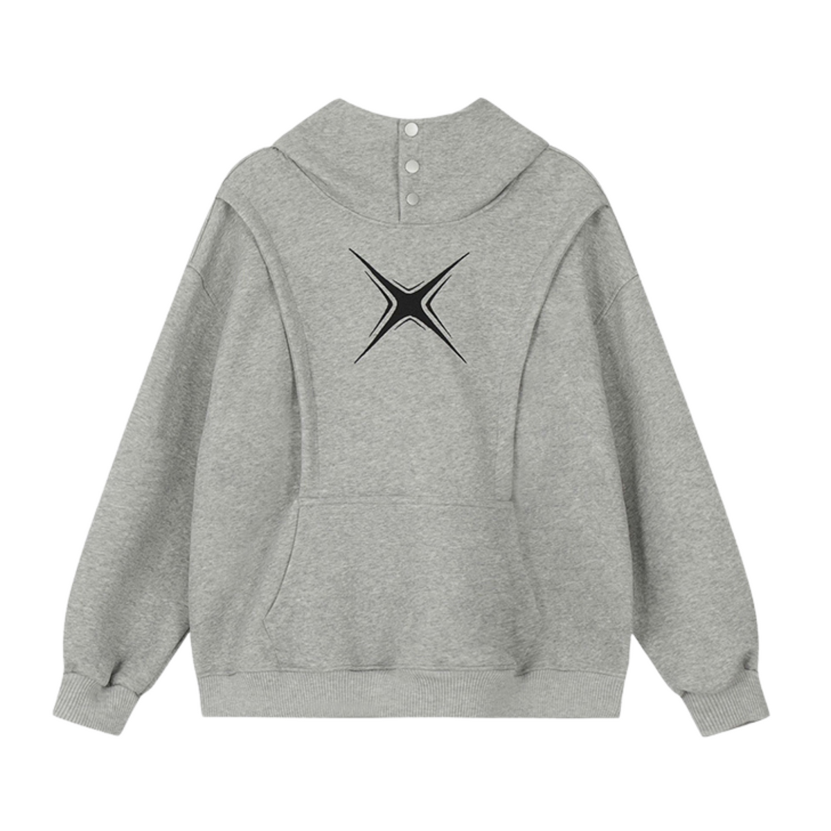 Cosmic Stellar Gray Hoodie