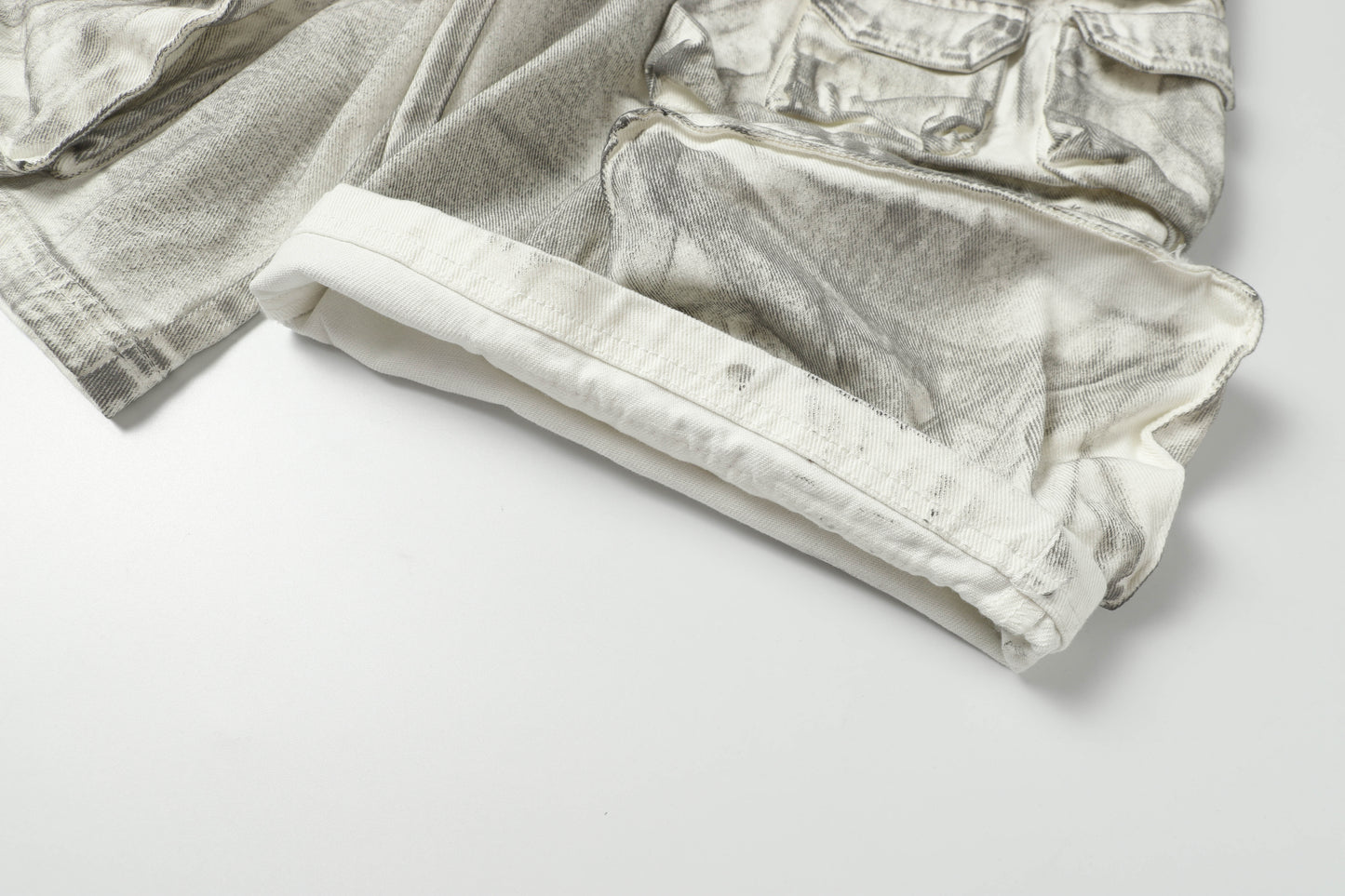 Multi-Pocket | Washed Cargo Shorts
