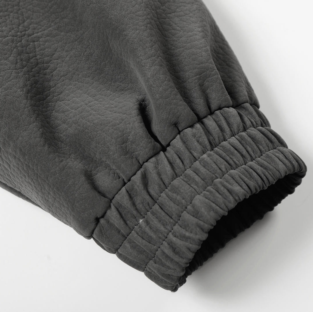 Ironcrest Hooded Leather Jacket