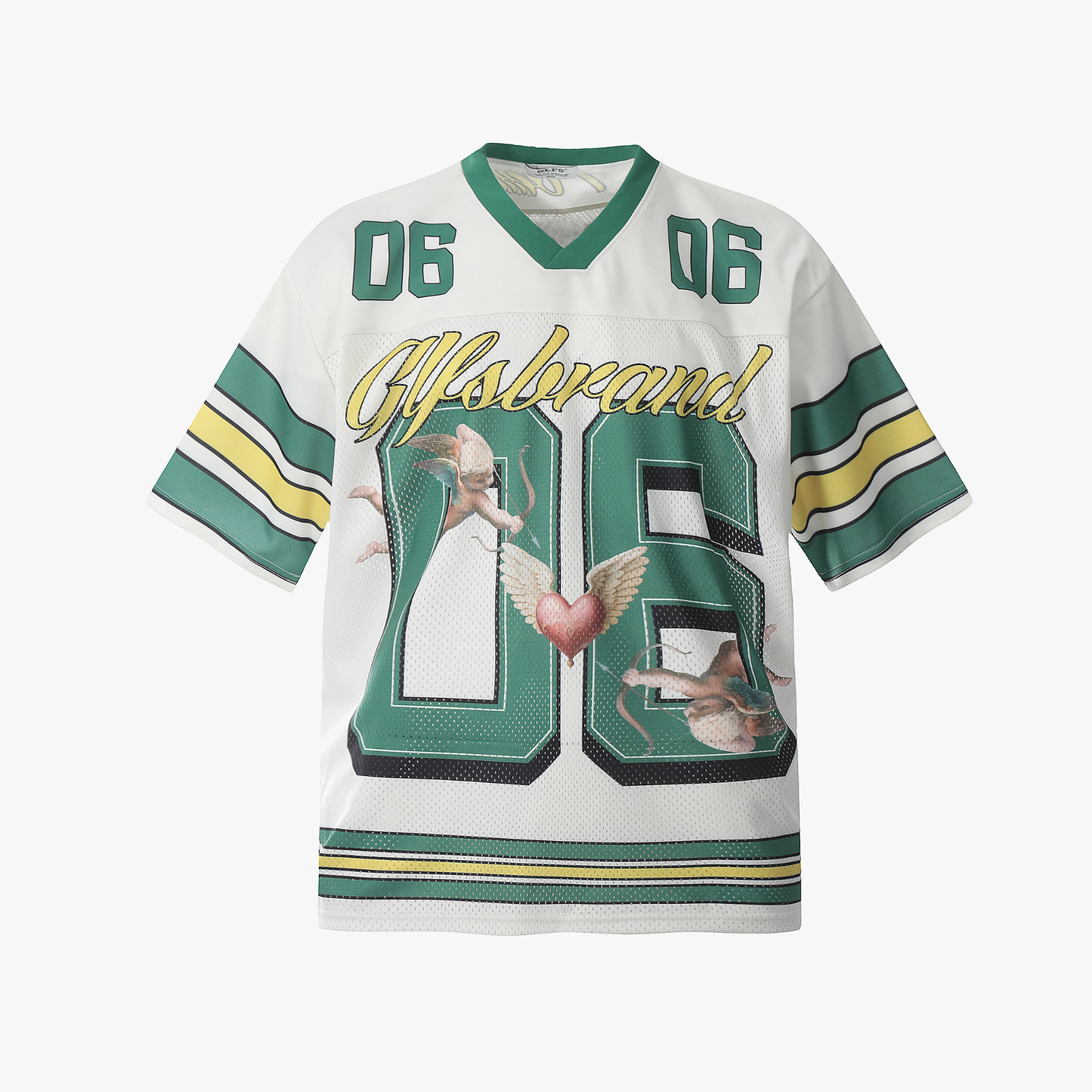 Sports Jersey V-Neck T-Shirt - Vintage Style Comfort