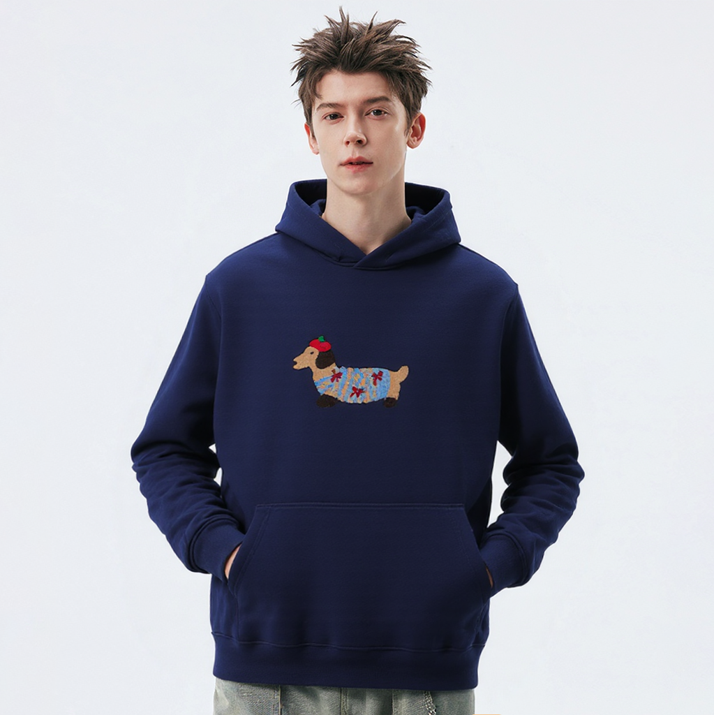 Cartoon Dachshund | Oversized Hoodie