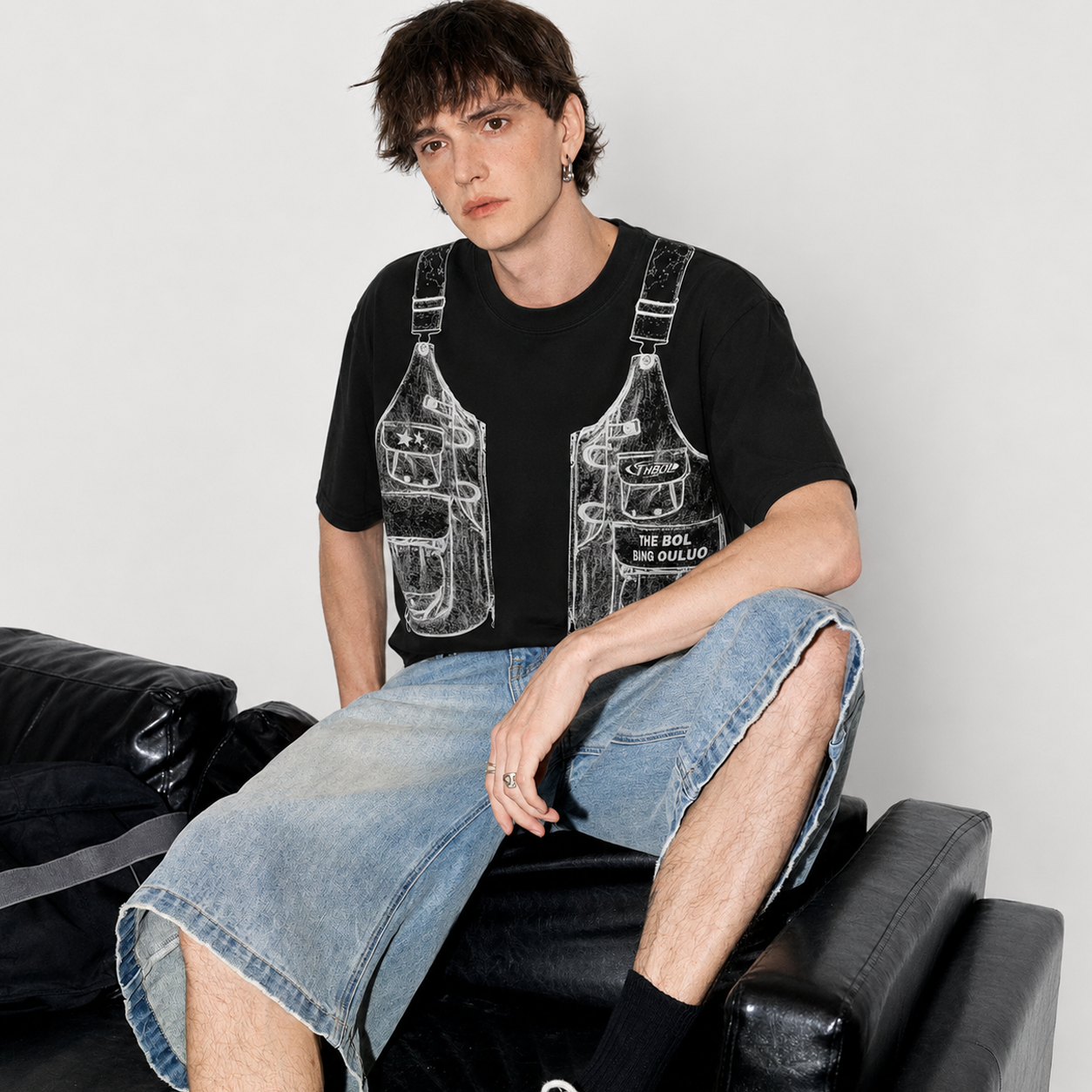 Jacket Print Graphic T-Shirt