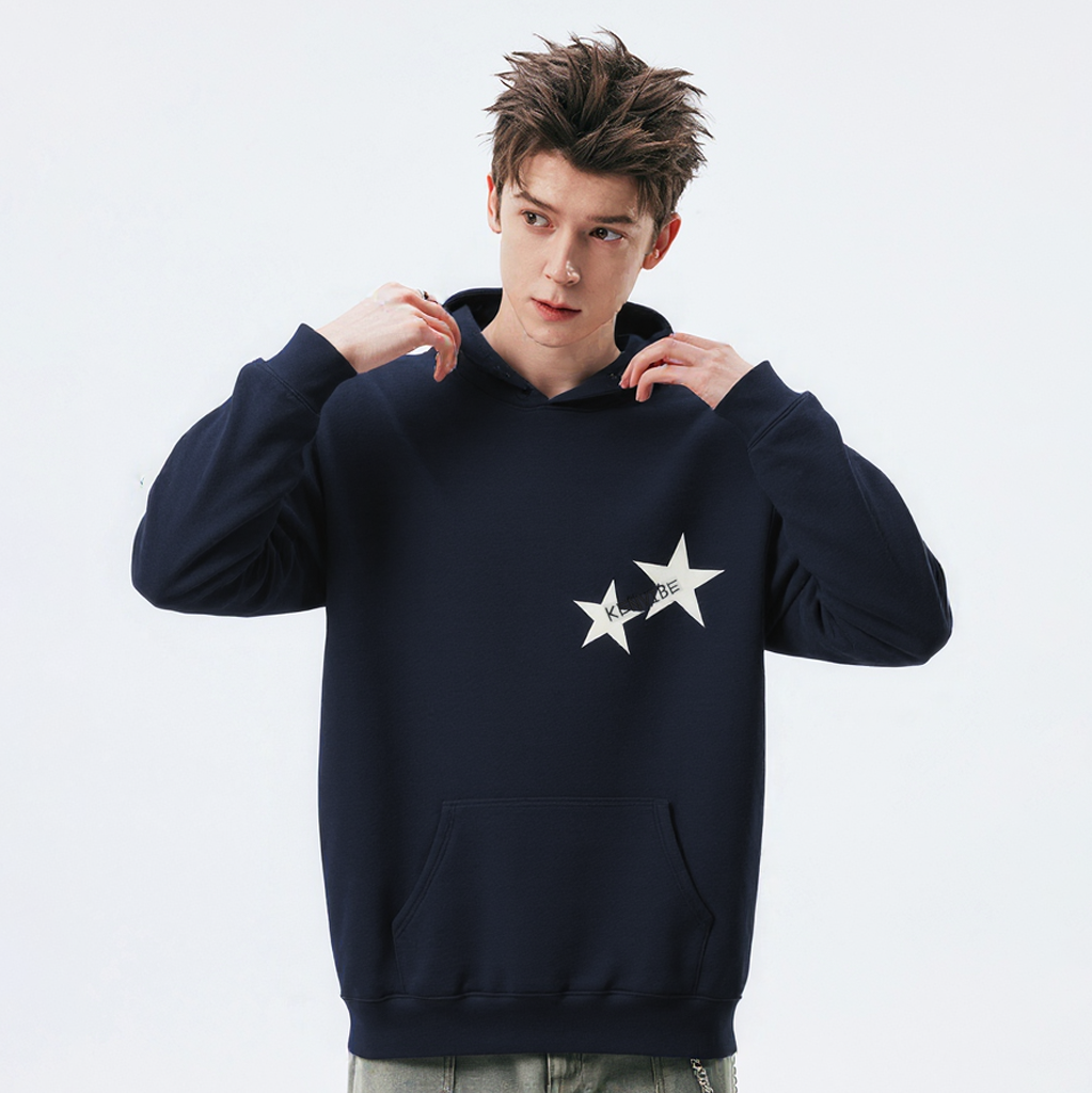 Twinkle Threads | Star Embellished Hoodie