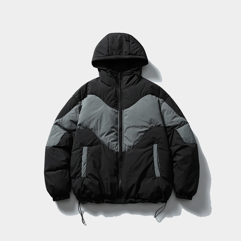 Dual Zone | Oversized Hooded Puffer