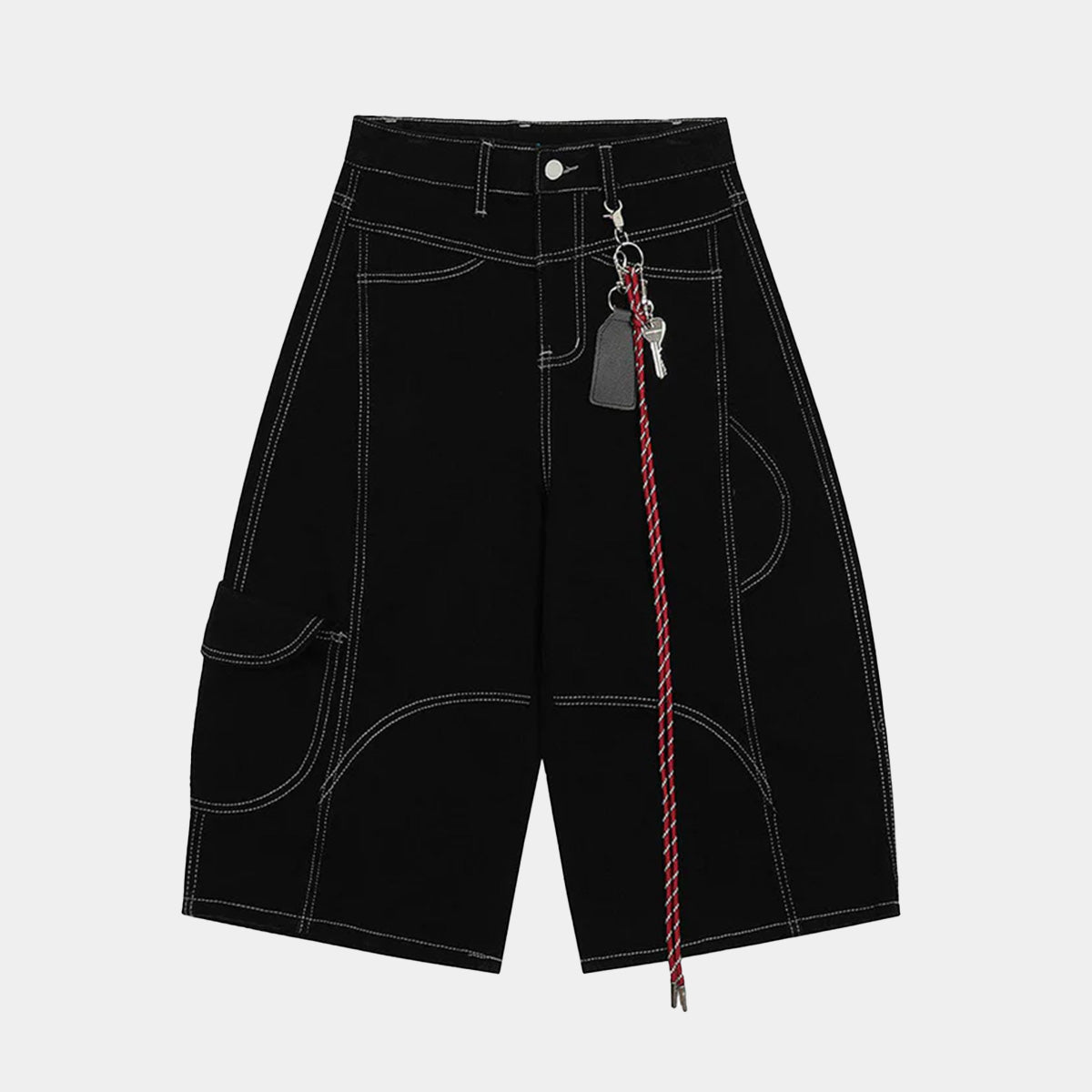 Welt-Embellished | Demin Shorts