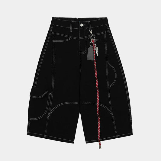 Welt-Embellished | Demin Shorts