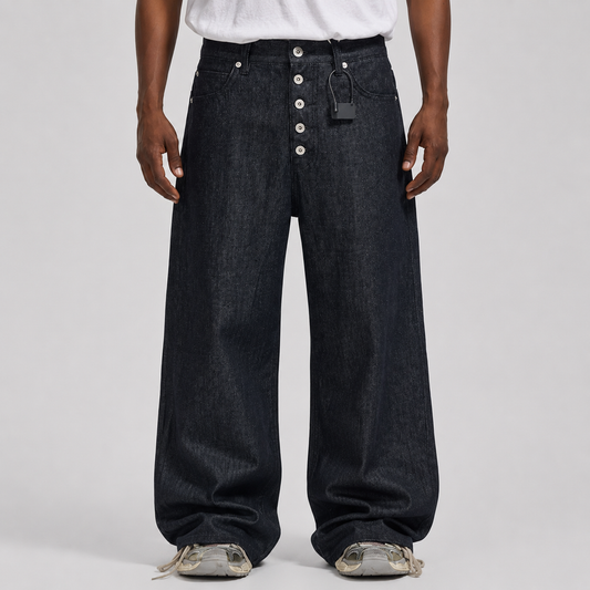 Scimitar 3D Baggy Original Denim Straight Jeans