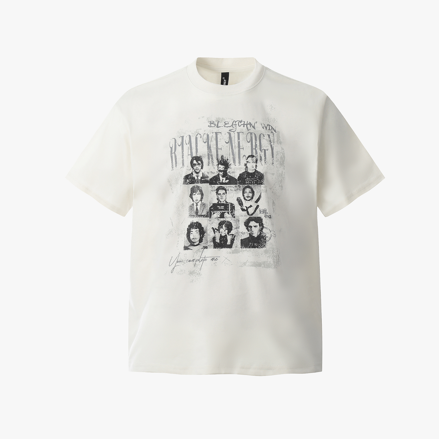 Oversized Gothic Graphic Print T-Shirt