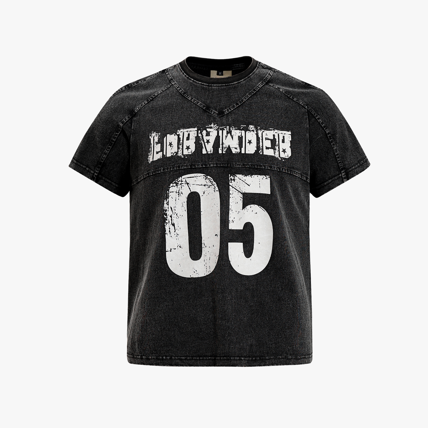 Vintage Acid Wash Number 05 Football T-Shirt