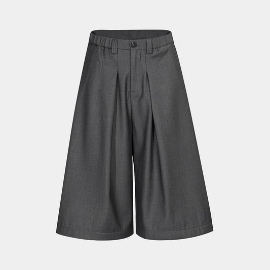 Pleated Design | Baggy Shorts