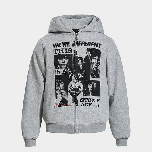 Retro Character Pullover | Zip Up Hoodie