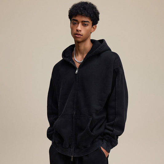 Vintage | Classic Zip Up Hoodie