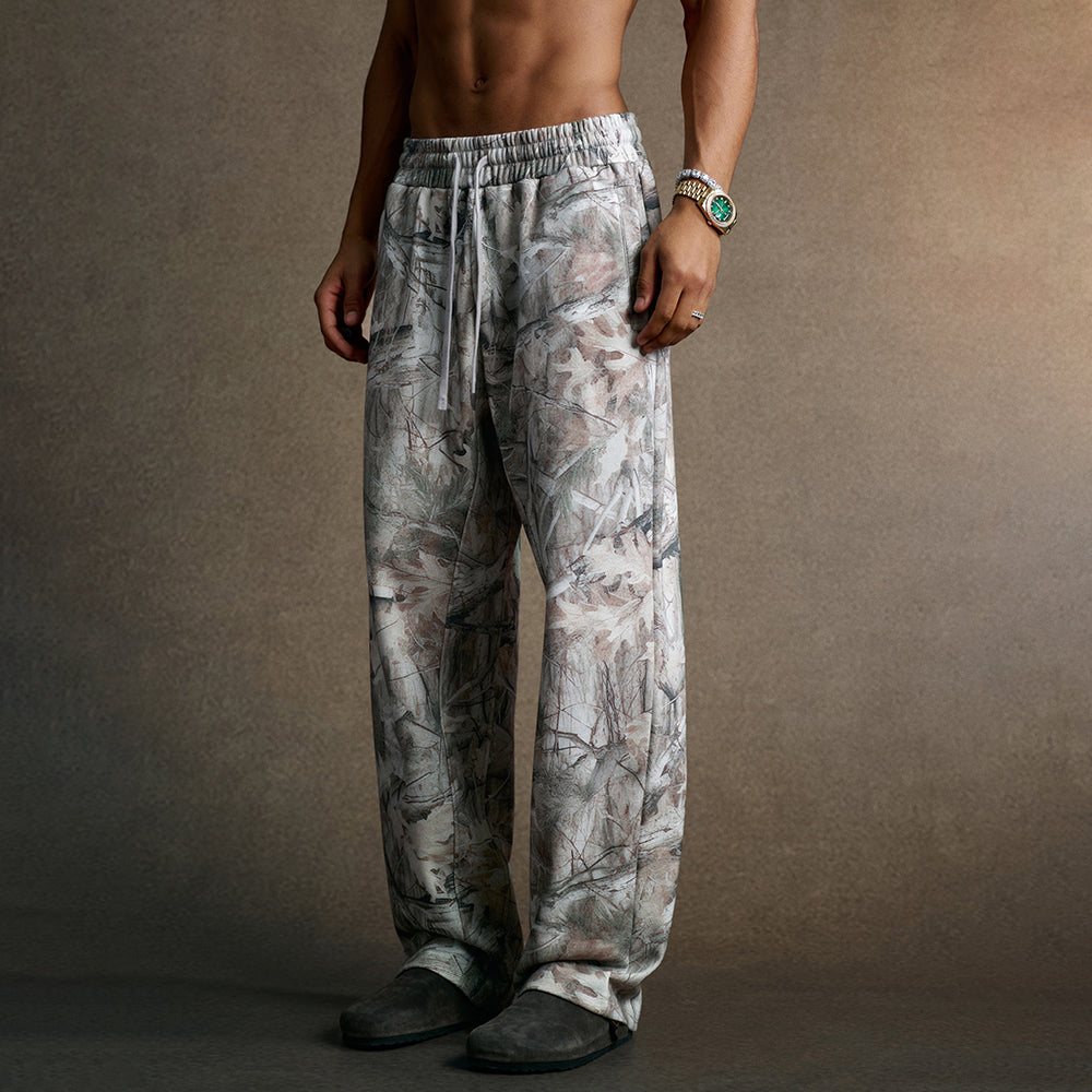 Leaf Camo Pattern | Baggy Pants